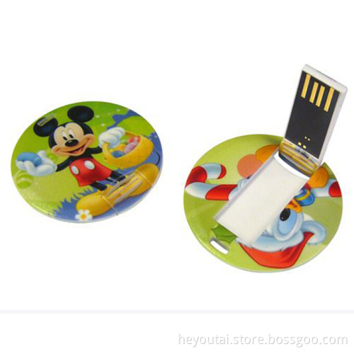 Customised USB Flash Drive Credit Card Type with Full Color Logo Printing